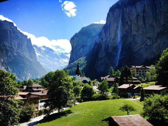 Lauterbrunnen Valley Waterfalls